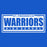 Close-up view of St. Frederick High School Warriors Royal Blue Classic Unisex T-shirt 049