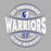 Close-up view of St. Frederick High School Warriors Grey Women's T-shirt 218