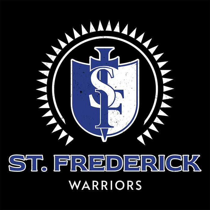 Close-up view of St. Frederick High School Warriors Black Classic Unisex T-shirt 226