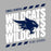 Close-up view of Tomball Memorial High School Wildcats Grey Classic Unisex T-shirt 223