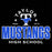 A black square graphic featuring the text 'TAYLOR, MUSTANGS, HIGH SCHOOL' with a white and blue mustang logo centered above the word 'MUSTANGS'. Taylor High School Mustangs Black Classic Unisex T-shirt 222
