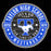 A circular blue, white, and black Taylor High School Mustangs graphic emblem on a black background, with a large blue letter T, white mustang silhouette, stars, and text including 'Taylor High School,' 'Let's Go Team,' 'Our Time Is Now,' and 'Estd 1979.'. Taylor High School Mustangs Black Classic Unisex T-shirt 224