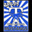 A square graphic design for Taylor High School Mustangs, featuring a blue and white sunburst background with a white 'T' and blue Mustang silhouette. The words 'TAYLOR HIGH SCHOOL MUSTANGS' are printed in bold white and black lettering. Taylor High School Mustangs Black Classic Unisex T-shirt 226
