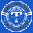 Close-up view of Taylor High School Mustangs Women's Royal Blue SoftStyle T-shirt 239