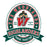 A circular and banner-style school logo reading "The Woodlands Highlanders" with a large red and green letter W, a central warrior illustration, and the words "High School" and "Proud Tradition" on a white background. The Woodlands High School Highlanders Unisex 3/4 sleeve Raglan T-shirt 212