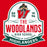 Close-up view of The Woodlands High School Highlanders Red Classic Unisex T-shirt 219