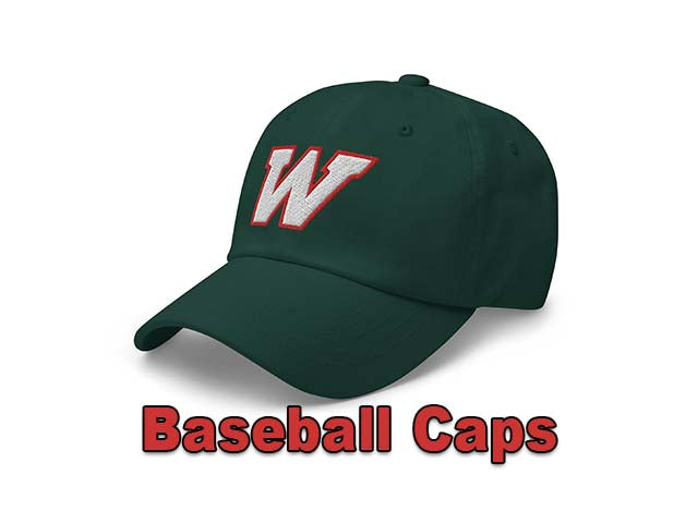 The Woodlands High School Baseball Caps