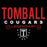 Close-up of Tomball High School Cougars Premium Black Unisex T-shirt 03