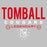 Close-up of Tomball High School Cougars Unisex 3/4 sleeve Raglan T-shirt 03