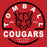 Close-up of Tomball High School Cougars Red Classic Unisex Hoodie 04