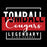 Close-up of Tomball High School Cougars Classic Unisex Black T-shirt 05