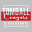 Close-up of Tomball Cougars Premium Grey Hoodie - Design 05