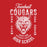 Close-up of Tomball High School Cougars Classic Unisex Red T-shirt 06