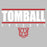 Close-up of Tomball Cougars Premium Grey Hoodie - Design 07