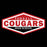 Close-up of Tomball High School Cougars Classic Unisex Black T-shirt 09