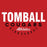 Close-up of Tomball High School Cougars Red Classic Unisex Hoodie 12