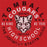 Close-up of Tomball High School Cougars Premium Red Unisex T-shirt 16