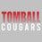 Close-up of Tomball Cougars Premium Grey Hoodie - Design 24