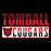 Close-up of Tomball High School Cougars Classic Unisex Black T-shirt 31