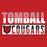 Close-up of Tomball High School Cougars Red Classic Unisex Hoodie 31