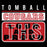 Close-up of Tomball High School Cougars Premium Black Unisex T-shirt 86