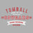 Close-up of Tomball Cougars Premium Grey Hoodie - Design 96