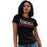 Woman wearing a Tomball High School Cougars Women's Black T-shirt 17