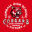 Close-up view of Tomball High School Cougars Red Classic Unisex T-shirt 206