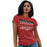 Woman wearing a Tomball High School Cougars Women's Red T-shirt 48