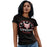 Woman wearing a Tomball High School Cougars Women's Black T-shirt 04