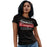 Woman wearing a Tomball High School Cougars Women's Black T-shirt 05