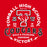 A red graphic design featuring a white and black circular emblem with the text 'TOMBALL HIGH SCHOOL', a large stylized 'T' with a cougar head mascot, and 'COUGARS' in large black script with white outline. Tomball High School Cougars Women's Red SoftStyle T-shirt 206