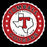 A circular red, white, and black Tomball High School Cougars logo with a distressed texture, featuring the word 'TOMBALL' at the top and 'COUGARS' at the bottom, with 'HIGH SCHOOL' and 'OUR TIME IS NOW' in the center. Tomball High School Cougars Classic Unisex Black T-shirt 216