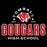 Tomball Cougars High School logo featuring a red cougar head mascot with white details, surrounded by the words 'TOMBALL' and 'HIGH SCHOOL' on a black background. Tomball High School Cougars Women's Black SoftStyle T-shirt 222