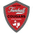 A shield-shaped Tomball Cougars High School logo with a distressed red background, white script and block lettering, black outlines, and a white Texas outline containing a red T, on a white background. Tomball High School Cougars Unisex 3/4 sleeve Raglan T-shirt 225