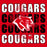 Tomball High School Cougars Classic Unisex Red T-shirt 233
