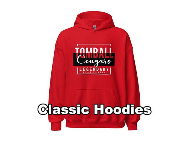 Classic Unisex Hoodie - Tomball High School Cougars