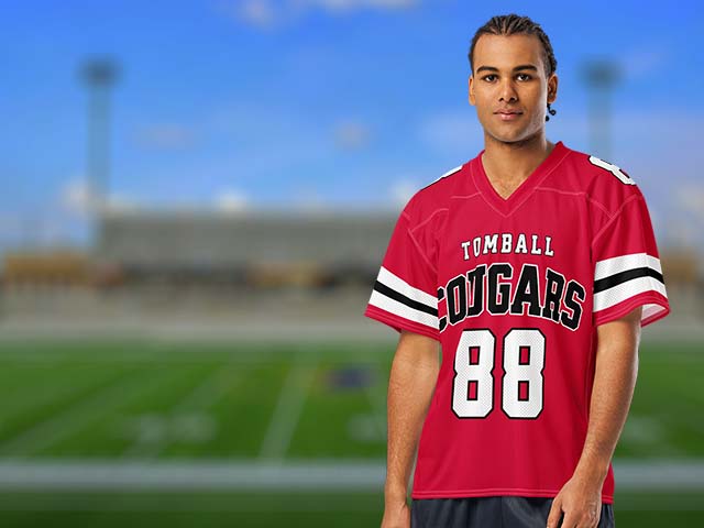 Tomball High School Cougars Football Jerseys All Products Page
