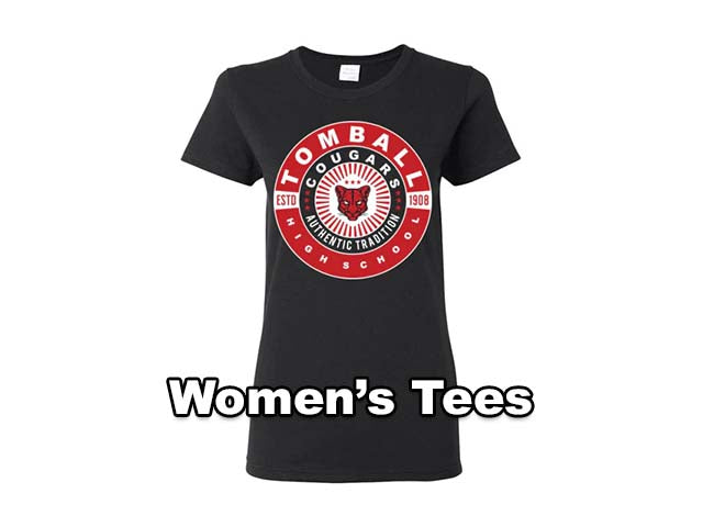 Women's T-shirts - Tomball High School Cougars