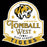 A school mascot logo for Tomball West High School Tigers, featuring a stylized roaring tiger head in gold and black on a white shield-shaped background with gold text and stars, set against a solid black backdrop. Tomball West High School Tigers Black Classic Unisex T-shirt 219