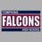 Close-up view of Tompkins High School Falcons Grey Classic Unisex T-shirt 098