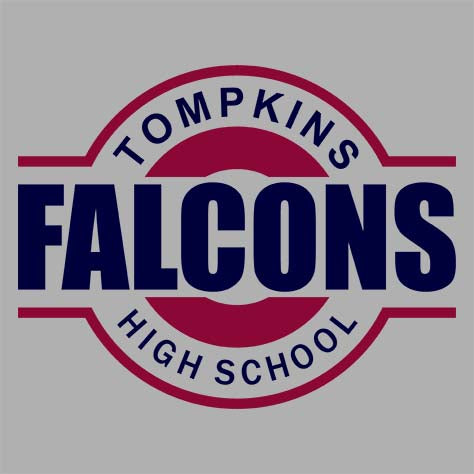 Tompkins High School Grey Women's T-shirt 11