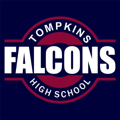 Tompkins High School Navy Unisex T-shirt 11