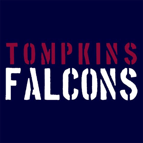 Tompkins High School Navy Unisex T-shirt 17