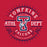 Close-up view of Tompkins High School Falcons Red Classic Unisex T-shirt 201