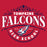 Close-up view of Tompkins High School Falcons Red Classic Unisex T-shirt 211