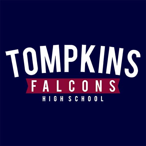 Tompkins High School Navy Women's T-shirt 21