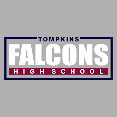 Tompkins High School Grey Women's T-shirt 49