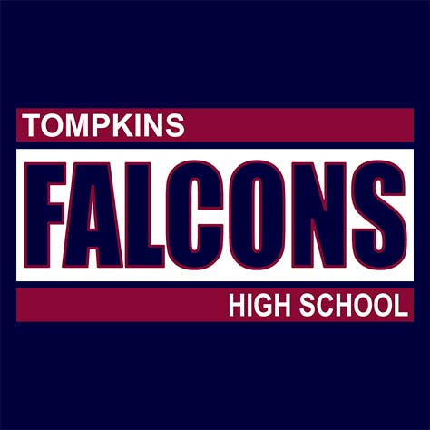 Tompkins High School Navy Unisex T-shirt 98