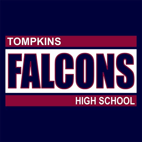 Tompkins High School Navy Unisex Hoodie 98